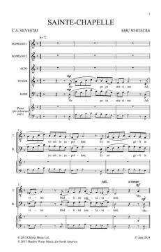 Sainte-Chapelle (Eric Whitacre) 