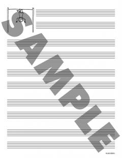 A Dozen A Day - Music Staff Paper 