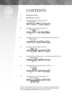 Selections From Songs Without Words von Felix Mendelssohn Bartholdy 