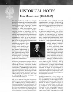 Selections From Songs Without Words von Felix Mendelssohn Bartholdy 