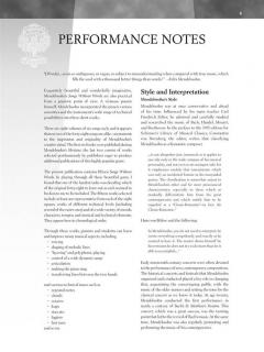 Selections From Songs Without Words von Felix Mendelssohn Bartholdy 