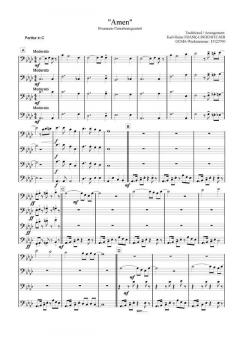 Amen für Posaunenquartett im Alle Noten Shop kaufen