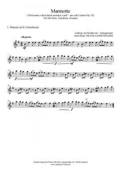 Marmotte (Download) von Ludwig van Beethoven (Download) 