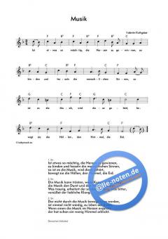 Kinderlieder von D.-Mercedes Wendler 