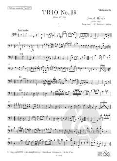 Klaviertrio Nr. 39 G-Dur Hob. XV:25 (Joseph Haydn) 