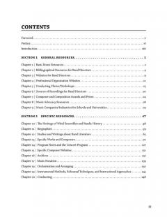 Sourcebook For Wind Band And Instrumental Music 