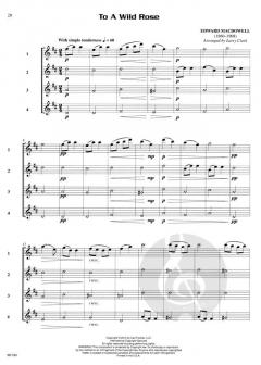 Compatible Quartets For Winds: Alto Saxophone, Baritone Saxophone (Larry Clark) 
