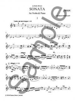 Sonata No. 1 For Violin And Piano von Lennox Berkeley im Alle Noten Shop kaufen
