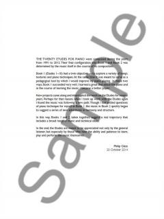 Philip Glass: The Complete Piano Etudes 