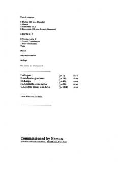 Concerto for Percussion and Orchestra von Anders Koppel im Alle Noten Shop kaufen (Partitur)