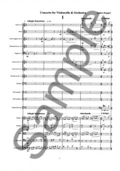 Concerto for Violoncello and Orchestra von Anders Koppel im Alle Noten Shop kaufen (Partitur)
