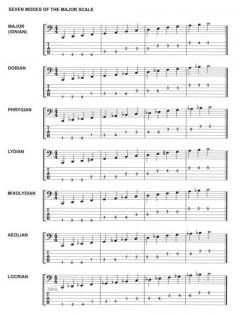 Corey Dozier: 5-String Bass Scale Chart (Corey Dozier) 
