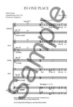 In One Place (Nico Muhly) 