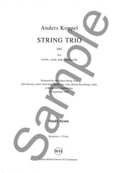 String Trio von Anders Koppel 