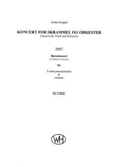 Koncert for Skrammel Og Orkester von Anders Koppel 
