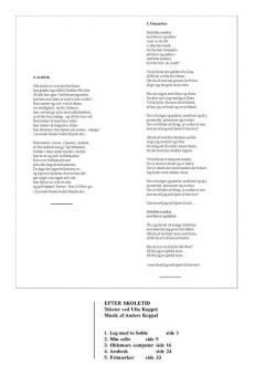 Efter Skoletid (Anders Koppel) 