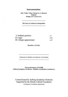 Sinfonia Concertante von Anders Koppel 