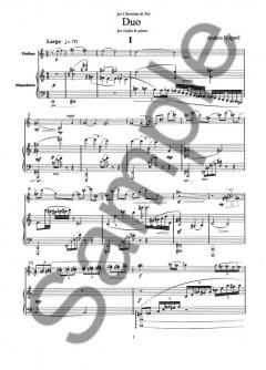 Duo For Violin And Piano von Anders Koppel im Alle Noten Shop kaufen