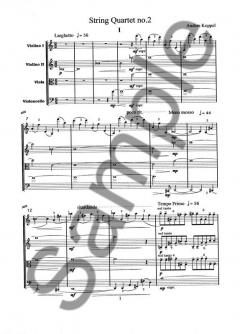 String Quartet No. 2 von Anders Koppel 