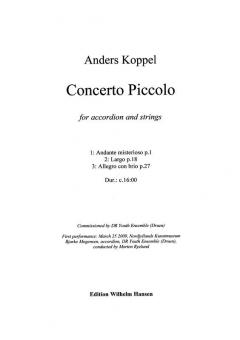 Concerto Piccolo (Anders Koppel) 