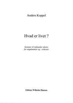 Hvad Er Livet? von Anders Koppel 