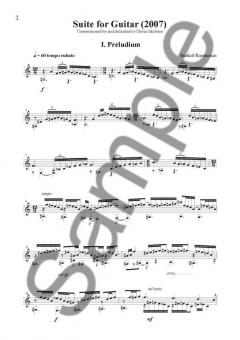 Suite For Guitar von Sunleif Rasmussen 