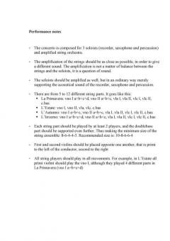 Le Quattro Stagioni von Antonio Vivaldi 