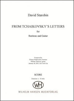 From Tchaikovsky's Letters von David Starobin 