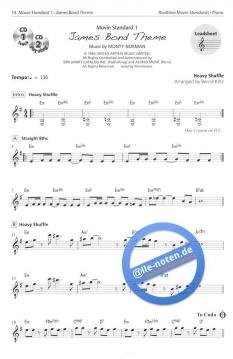 Realtime Movie Standards für Piano von Daniel Prandl 