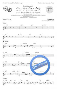 Realtime Movie Standards für Piano von Daniel Prandl 