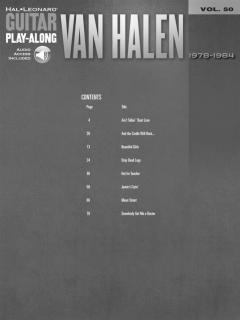 Guitar Play-Along Vol.50: Van Halen 1978-1984 von Van Halen 