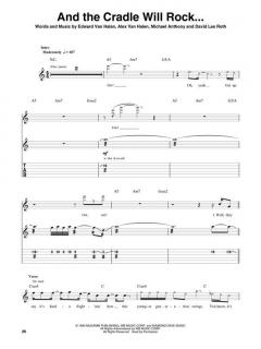 Guitar Play-Along Vol.50: Van Halen 1978-1984 von Van Halen 