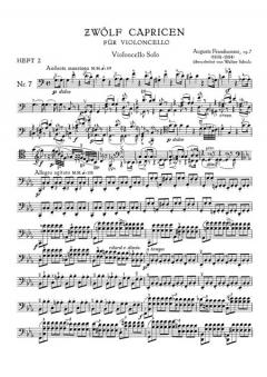 12 Capricen op. 7 Band 2 von August-Joseph Franchomme 