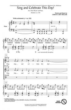 Sing And Celebrate This Day! (Cristi Cary Miller) 