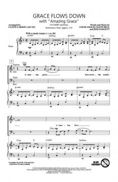 Grace Flows Down With Amazing Grace (Lloyd Larson) 