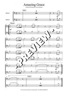 5x12 - Easy Tunes - Bass-Instrumente von Stewart Burgess für Posaune, Bariton, Fagott im Alle Noten Shop kaufen