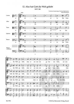 Also hat Gott die Welt geliebt SWV 380 (Heinrich Schütz) 