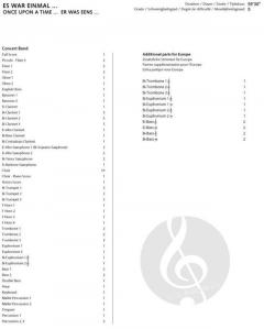 Es war einmal ... Once Upon a Time ... von Jan van der Roost 