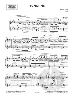 Musique française: Sonatine von Maurice Ravel 