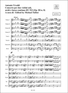 Concerto VIII, RV 522 (OP. III, N. 8) (Antonio Vivaldi) 
