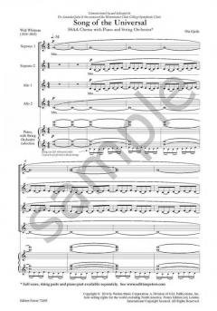 Song Of The Universal (Ola Gjeilo) 