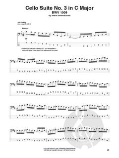 Bach Cello Suites for Electric Bass (J.S. Bach) 