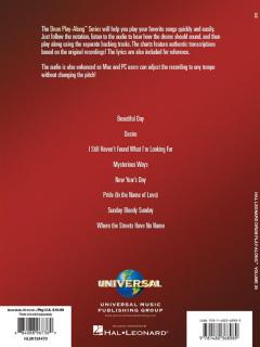 Drum Play-Along Vol. 34 (U2) 