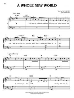 Aladdin (Musical) (Easy Piano) von Alan Menken 