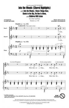 Into The Woods (Choral Highlights) (Stephen Sondheim) 