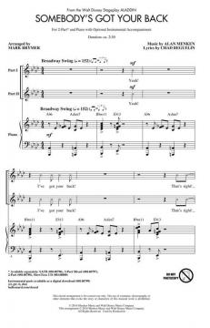 Somebody's Got Your Back (Alan Menken) 