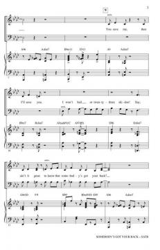 Somebody's Got Your Back von Alan Menken 