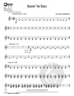 Boomin' The Basics (Teacher Book w/Enhanced Online Audio) (Tom Anderson) 