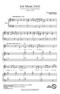 Let Music Live von Greg Gilpin 