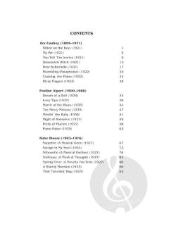 Novelty Masterpieces Of The Gershwin Era von Rube Bloom 